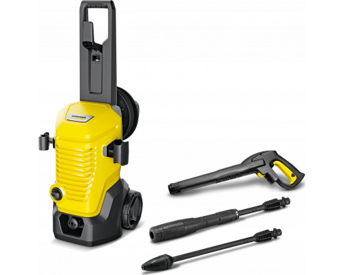 Krcher high-pressure cleaner K 4 WCM Premium (yellow/Kolor: CZARNY, with dirt blaster and hose reel)