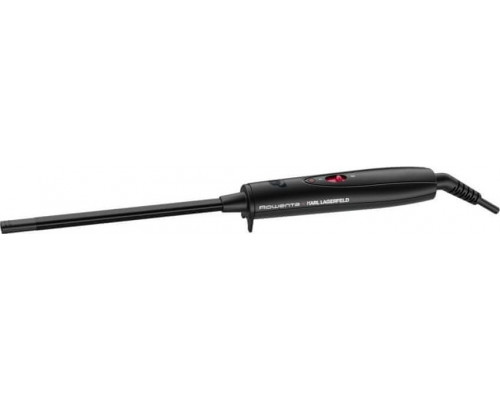 Rowenta KARL LAGERFELD Curls Forever CF311L, curling iron (Kolor: BLACK/red)