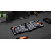 Keychron K15 Max (Alice Layout) QMK Wireless Custom Mechanical Keyboard White Backlight / Low Profile Gateron Mechanical / Red