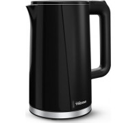 Tristar Double Walled Kettle | WK-3407 | Electric | 2200 W | 1.7 L | Plastic | 360° rotational base | Black