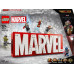 Marvel Logo MARVEL z minifigurkami  (76313)