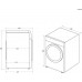 DRYER HD80-A3959R-S HAIER