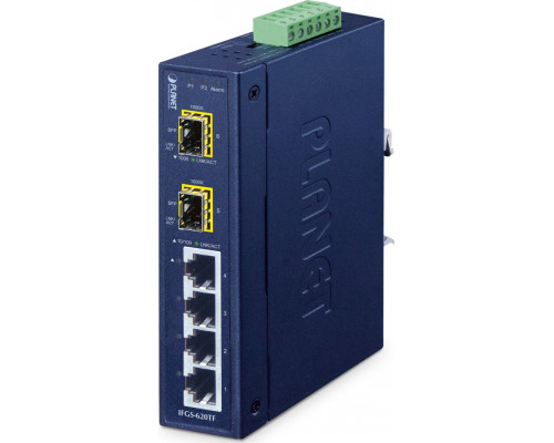 PLANET IFGS-620TF     Fast Ethernet (10/100) Blue