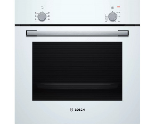 Bosch Oven | HBF010BV1S | 66 L | Electric | Manual | Control knob | Height 59.5 cm | Width 59.4 cm | White