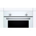 Bosch Oven | HBF010BV1S | 66 L | Electric | Manual | Control knob | Height 59.5 cm | Width 59.4 cm | White
