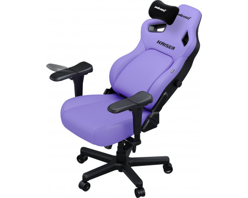Gaming Kaiser 4 L Anda Seat skórzany purpurowy