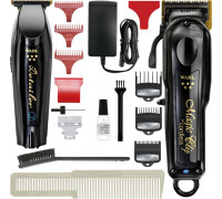 Professional hair clipper and trimmer set Cordless Barber Combo WAHP3025726