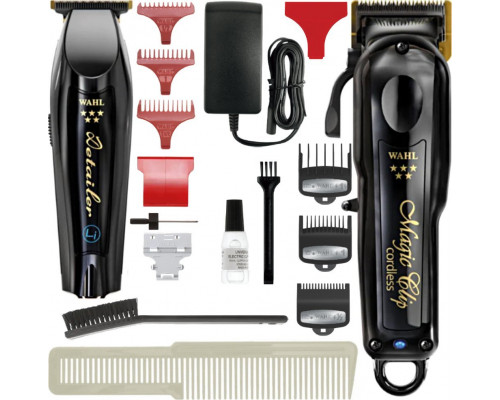 Professional hair clipper and trimmer set Cordless Barber Combo WAHP3025726