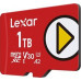 SD  Lexar PLAY MicroSDXC 1 TB Class 10 UHS-I/U1 A2 V30 (LMSPLAY001T-BNSNG)