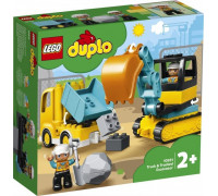 LEGO Duplo Ciężarówka и гараж Gąsienicowa 4 szt. (10931)