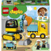 LEGO Duplo Ciężarówka и гараж Gąsienicowa 4 szt. (10931)