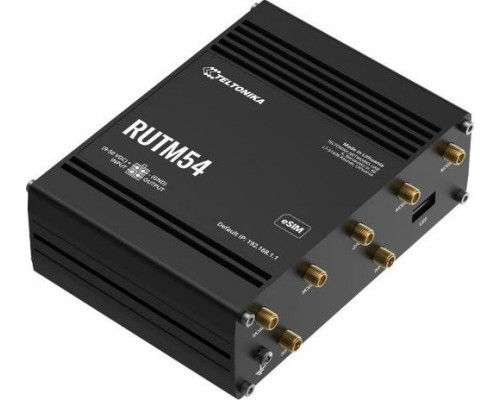 TELTONIKA NETWORKS RUTM54 DUAL SIM und eSIM 5G/4G/LTE ultra TELIT Version