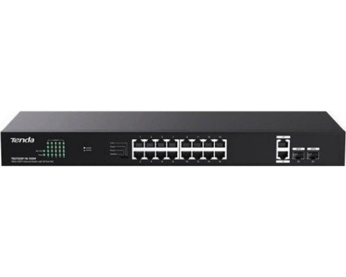 Switch  Tenda TEG1120P-16-150W 18x1GbE 2xSFP PoE