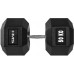 HMS ‎‎Hantel Hex Pro rubberized 1 x 50 kg