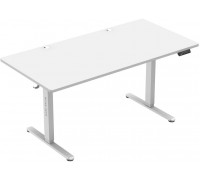 Gaming galds Mark Adler Leader 7.6 White White 160 cm x 80 cm