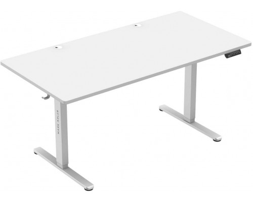 Gaming galds Mark Adler Leader 7.6 White White 160 cm x 80 cm