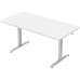 Gaming galds Mark Adler Leader 7.6 White White 160 cm x 80 cm