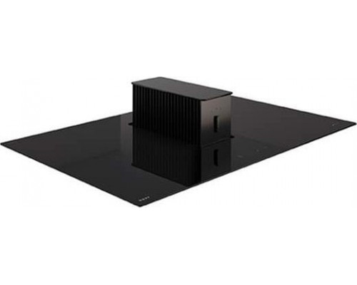Novy | One Pro 1811 | Induction hob with built-in hood | 78 cm | Number of burners/cooking zones 4 | Black | Touch