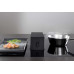 Novy | One Pro 1811 | Induction hob with built-in hood | 78 cm | Number of burners/cooking zones 4 | Black | Touch