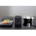 Novy | One Pro 1811 | Induction hob with built-in hood | 78 cm | Number of burners/cooking zones 4 | Black | Touch