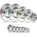 TOS02 TALERZ OLIMPIJSKI STALOWY KALIBROWANY 0.25 KG HMS