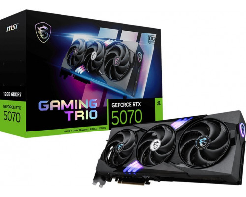 MSI GeForce RTX 5070 Gaming Trio OC 12GB GDDR7 DLSS4