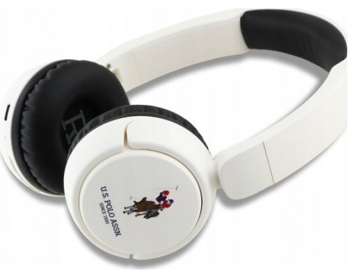 U.S. Polo Assn US Polo   USHPV6PUNH white/white DH Color Logo