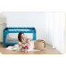 Ricokids + materac + bag 125 x 65 x 78 cm RK-240 granatowe