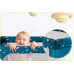 Ricokids + materac + bag 125 x 65 x 78 cm RK-240 granatowe