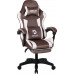 DEUS INFERNO Brown Tkanina with footrest, regulacja oparcia