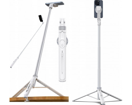 Kijek SELFIE Stick Statyw 1,44m na Magnes MagSafe Telefon Smartfon + PILOT / TT88