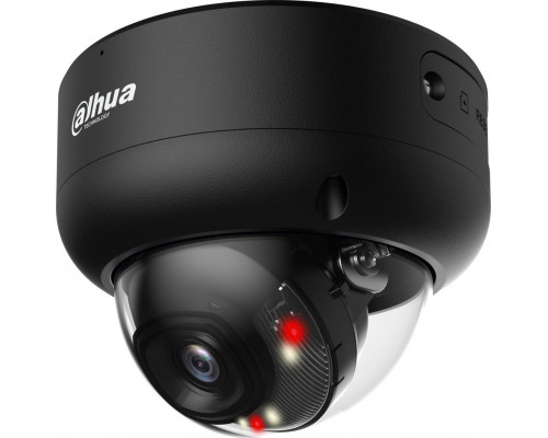 KAMERA WANDALOODPORNA IP IPC-HDBW3649E-AS-IL-0280B-BLACK WizSense Smart Dual Light - 6Mpx 2.8mm DAHUA