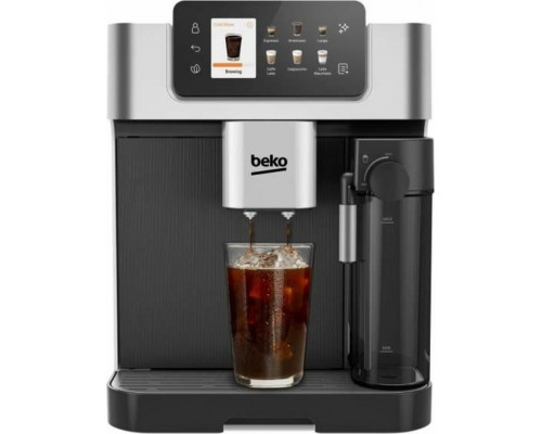 Beko Superautomatyczny ekspres do kawy BEKO CEG7348X Black Gray Srebrzysty