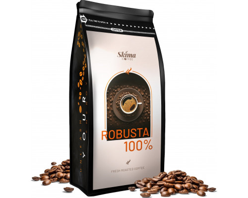 SkimaCoffee 1kg ROBUSTA 100% do ekspresu