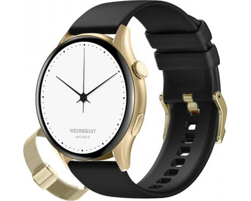 Zegarek damski SMARTWATCH GRAVITY GT11-1 LGD/LGD/BK