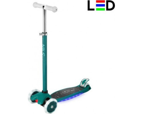 dziecięca podświetlana led Nils Fun HLB1310 zielona