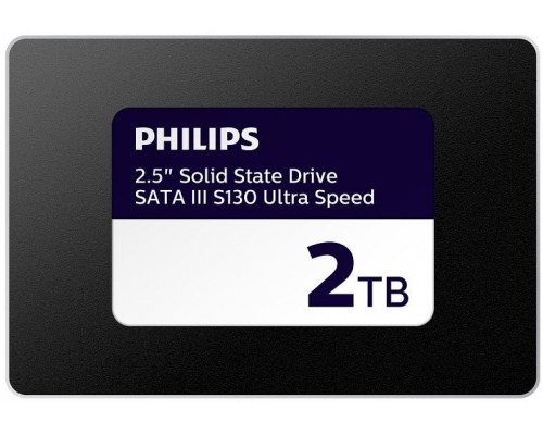Philips Internal SSD         2TB 2.5  SATA III S130 Ultra Speed