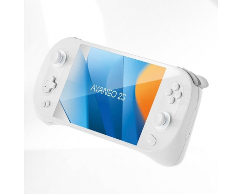 Ayaneo 2S Handheld Konsole – 32 GB LPDDR5X, 2 TB SSD, Sky White