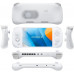 Ayaneo 2S Handheld Konsole – 32 GB LPDDR5X, 2 TB SSD, Sky White