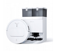 Ecovacs Robotic Vacuum Cleaner | DEEBOT T50 PRO OMNI | Wet&Dry | Li-ion | 6400 mAh | Dust capacity 0.26 L | 15000 Pa | White