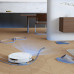 Ecovacs Robotic Vacuum Cleaner | DEEBOT T50 PRO OMNI | Wet&Dry | Li-ion | 6400 mAh | Dust capacity 0.26 L | 15000 Pa | White