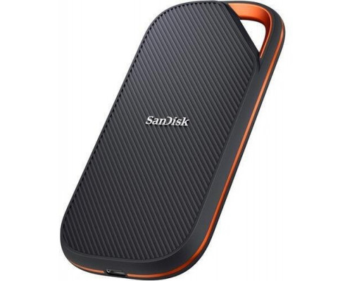 Išorinis kietasis diskas SSD|SANDISK|Extreme Pro|2TB|USB-C|Rašymo greitis 3700 MBytes/sec|Skaitymo greitis 3800 MBytes/sec|SDSSDE82-2T00-G25