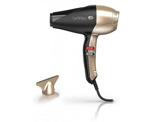 Ga.Ma BeYou 4D Therapy Ultra Ozone Ion  2400 W  melna/zelta