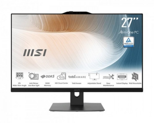 All In One Modern AM272P 1M-848EU  WIN11P/Core i5/8GB/512SSD/UMA/27.0/Black
