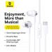 Austiņas Baseus Encok CZ11 White 6932172645687