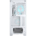 Cougar COUGAR AIRFACE ECO* RGB PC Case, Mid Tower, White