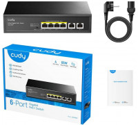 6P Cudy GS1006P PoE+