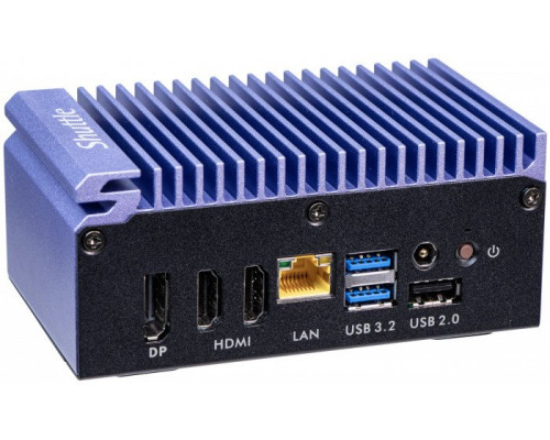 Shuttle SPCEL12 Edge Mini PC Barebone, 0.46L, Intel Celeron J6412 SoC, BGA 1493, DDR4, 2x 2.5G LAN