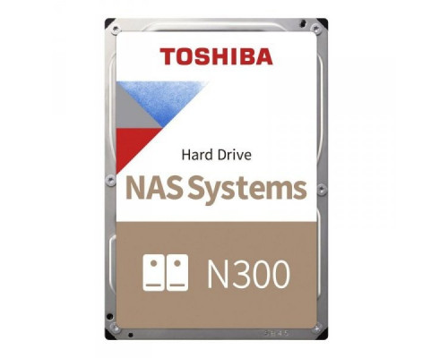 Toshiba N300 HDWG62CUZSVA 22TB 3,5" 7200 512MB SATA III NAS BULK