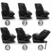 samochodowy MoMi SGOCAR od 40 do 135 cm BLACK GREY 5906601700699